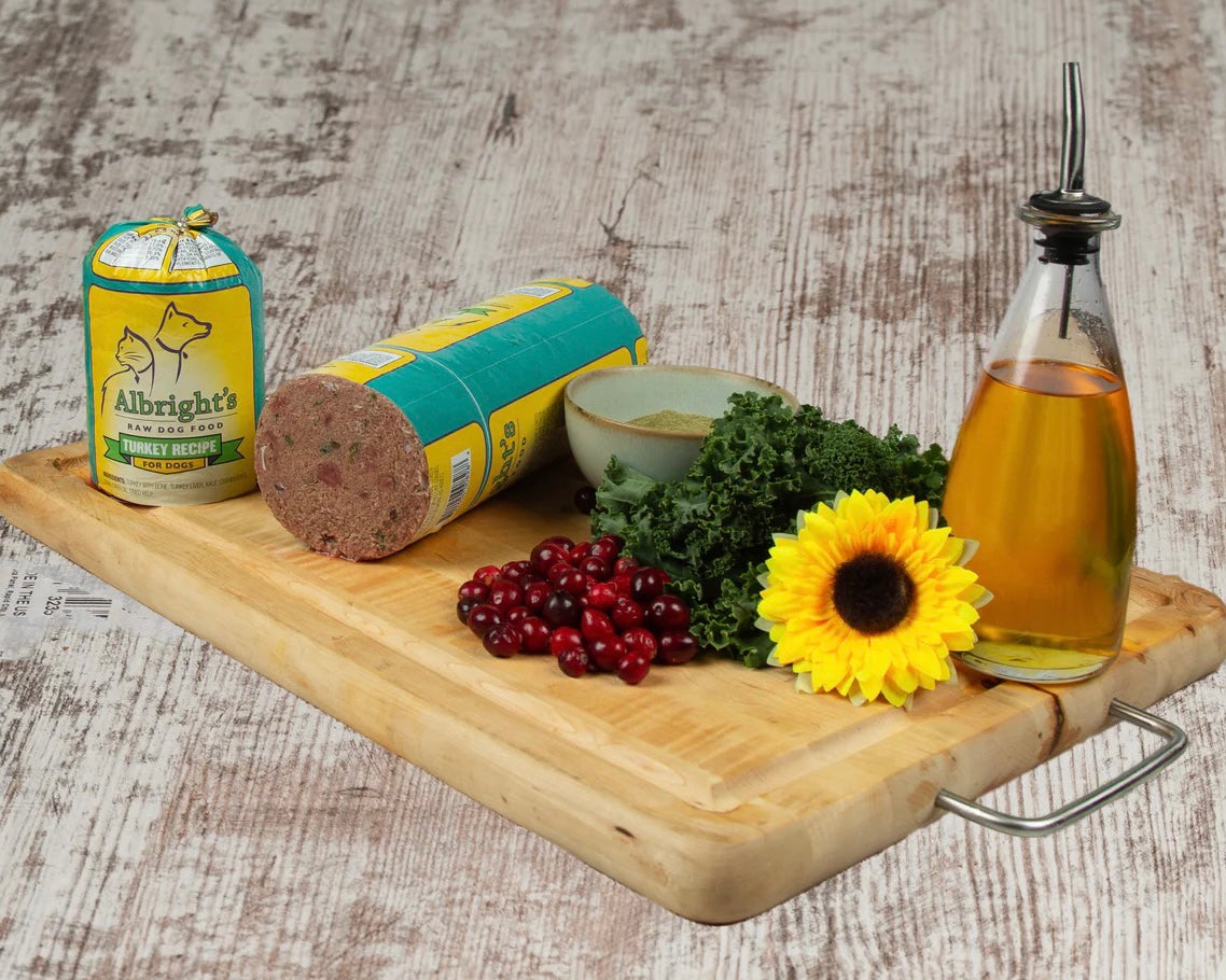 Raw Turkey Pet Food, 36 lb. Case (18 x 2 lb. rolls)